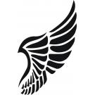 Stencil Schablone Flügel